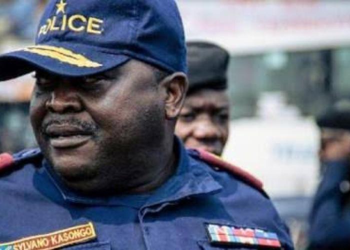 <p>Sylvano Kasongo, Chef de la police. </p>