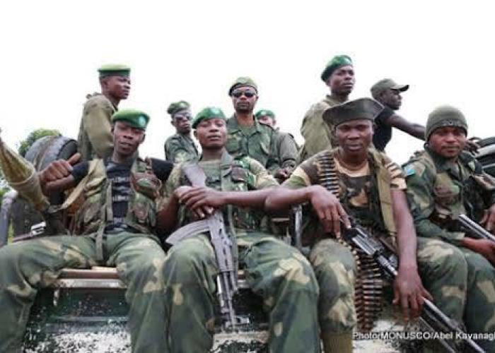 <p>Photo : Les militaires FARDC</p>
