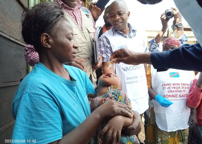 Vaccination contre poliomyélite : 924.824 enfants de 0 à 59 attendus dans le grand Nord-Kivu