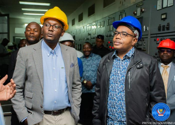 Sud-Kivu : Le Ministre National des ressources Hydroliques et électricité Olivier Mwenze a visité la centrale Hydroélectrique Ruzizi 1