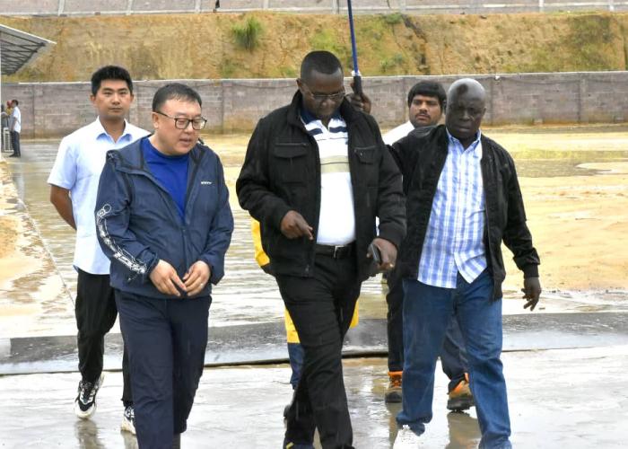 Kinshasa : Julien Paluku inspecte les travaux de construction des usines de PEPSI dans la ZES pilote de Maluku