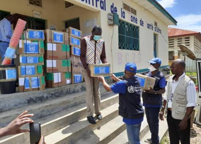 Guerre du M23 au Nord-Kivu : l'OMS fait une donation de 10 tonnes des médicaments destinés aux blessés et déplacés