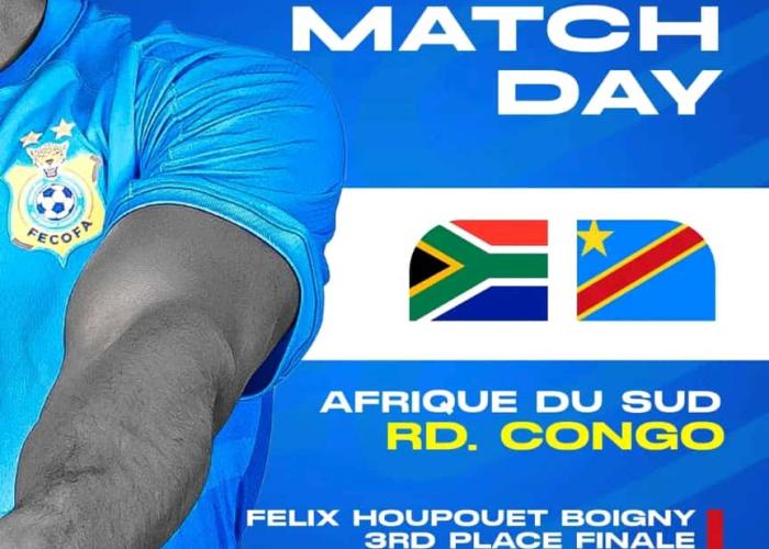 CAN 2023 : RDC VS Afrique du Sud, voici l'histoire des confrontations directes