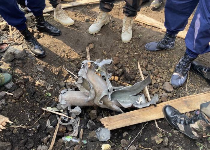 Guerre du M23 : les habitants des zones victimes d'explosions des bombes provenant de la ligne de front se disent traumatisés par cette situation