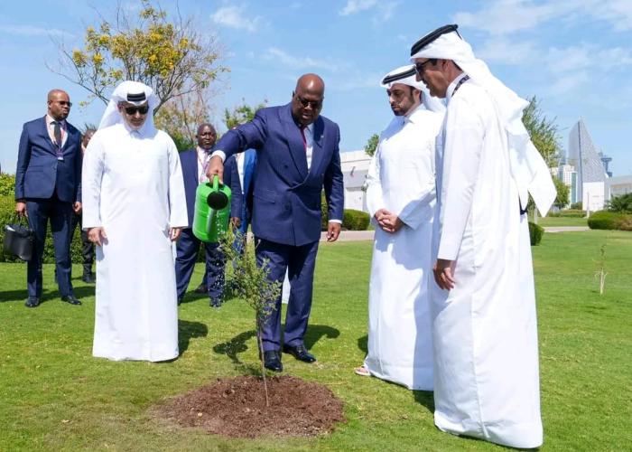 Qatar : Félix Tshisekedi inaugure la journée de la RDC de l'Expo Doha 2023
