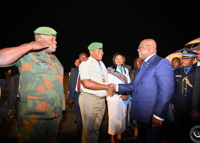 RDC : Félix Tshisekedi à Lubumbashi pour lancer les trains du service national