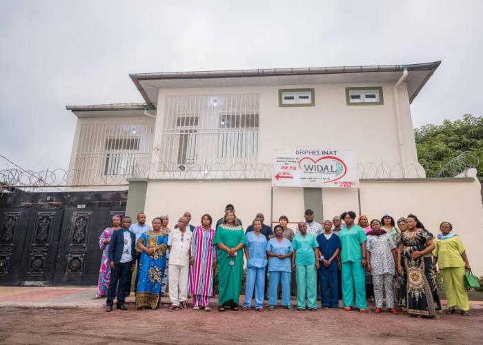 Kinshasa : la Fondation Widal inauguré son premier Orphelinat