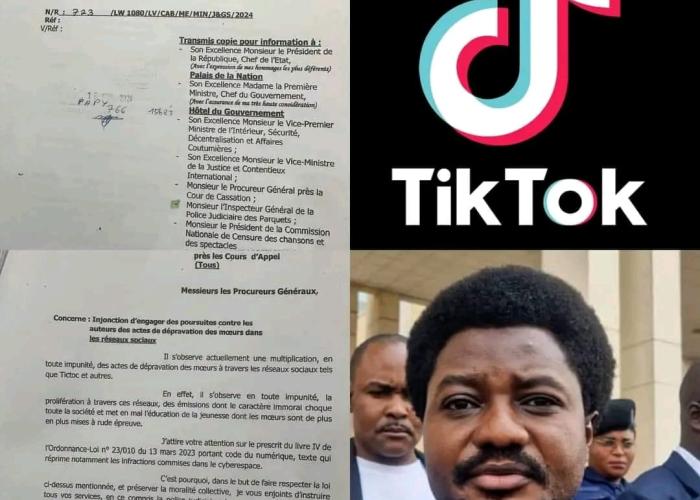 Constant Mutamba met en garde les auteurs d'actes de dépravation des mœurs sur TikTok