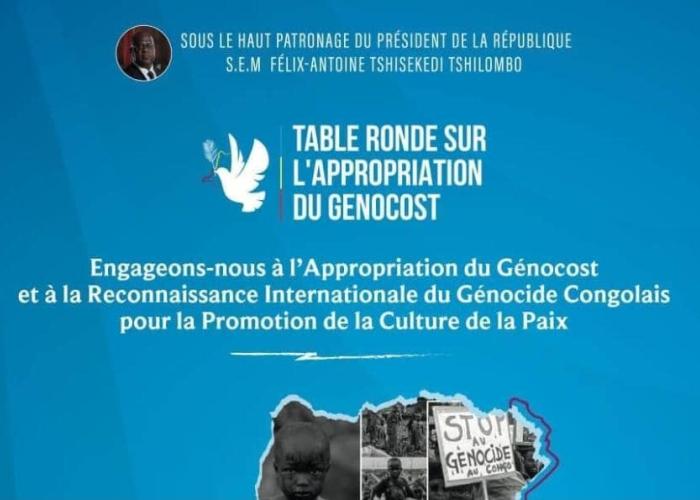 Une table ronde pour l'appropriation du GENOCOST et un plaidoyer pour la reconnaissance internationale du génocide Congolais