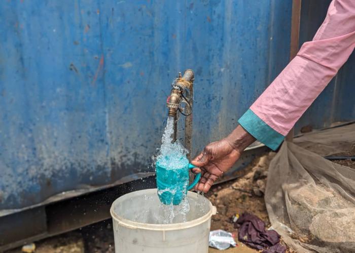 La prison de Bunia desservie en eau grâce au CICR