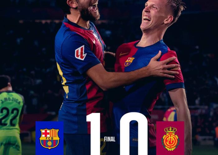 Le Barça assure l'essentiel face à Majorque (1-0)