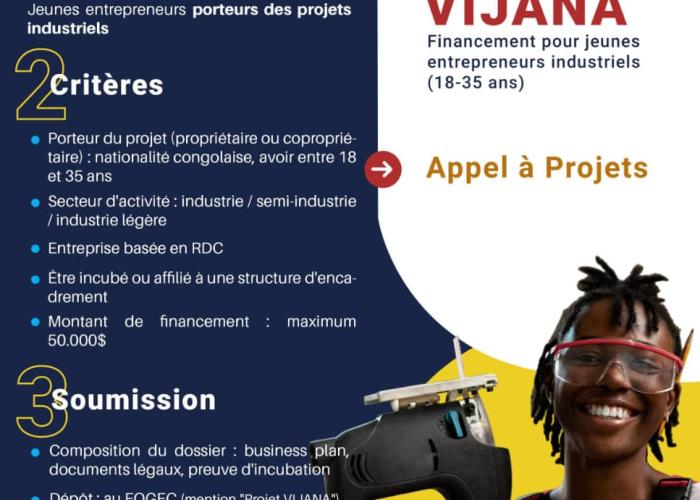 FPI et FOGEC lancent le projet "initiative VIJANA" , un tremplin pour l'entrepreneuriat des Jeunes Congolais