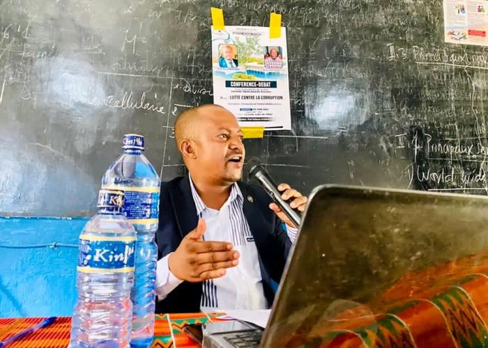 Me Albert Labani encourage les finalistes vivant dans les zones sous occupation du M23
