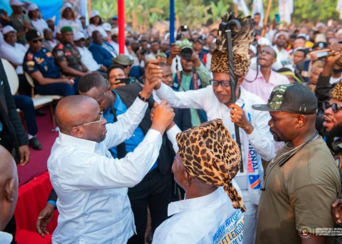 Une réconciliation historique entre les Mbole et Lengola facilitée par Jacquemin Shabani