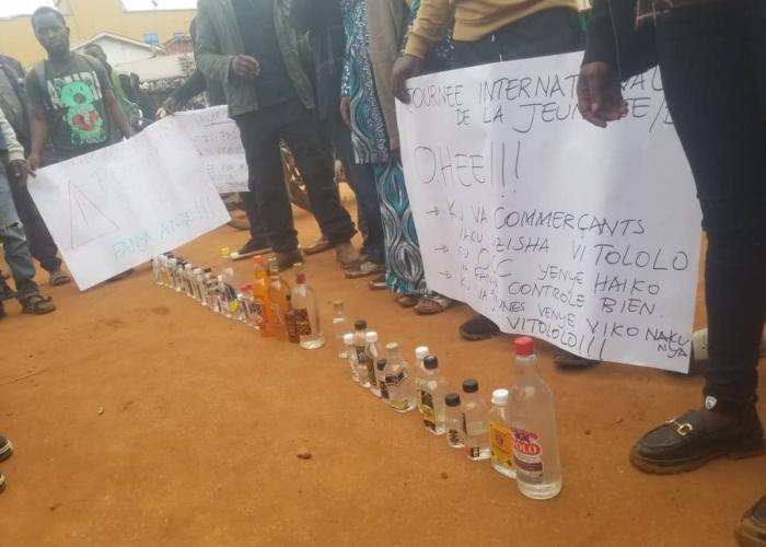 Butembo : la synergie de jeunes s’en va en guerre contre les boissons fortement alcoolisées