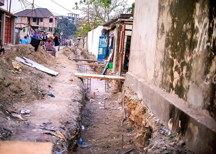 Kinshasa : l'avenue Tourisme fermée suite aux travaux de réhabilitation de la voirie