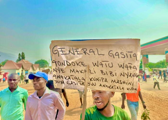 Uvira : manifestations contre le Général Gasita, un bilan controversé fait débat