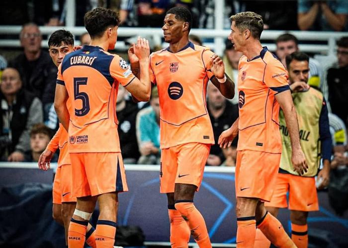 UEFA League des champions : l'éclat de Rashford et la force collective du Barça à Gelsenkirchen