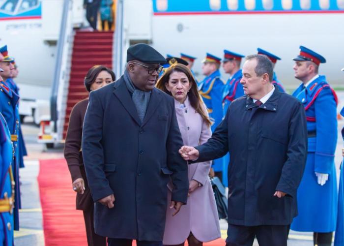 Serbie/RDC : Felix Tshisekedi à Belgrade en mission diplomatique