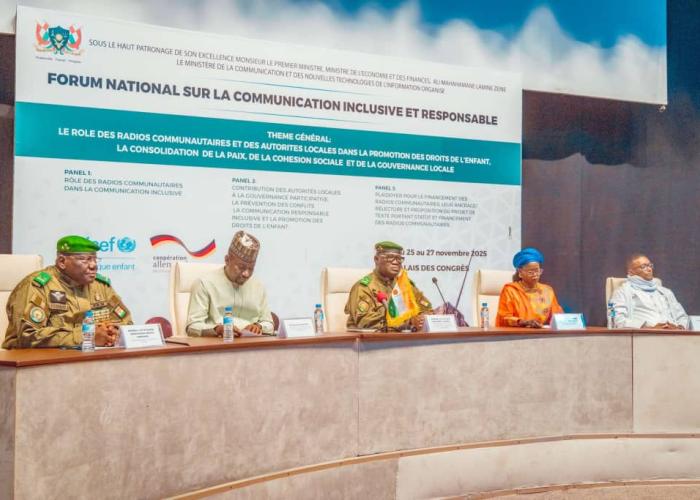 Niger : lancement du Forum National sur la Communication Inclusive et Responsable