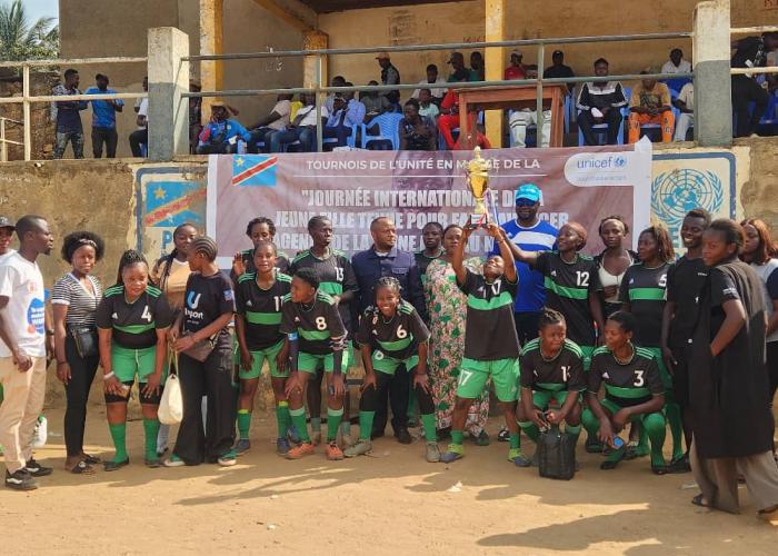 Beni : une conférence-débat et un tournoi de football organisés pour célébrer la journée de la jeune fille