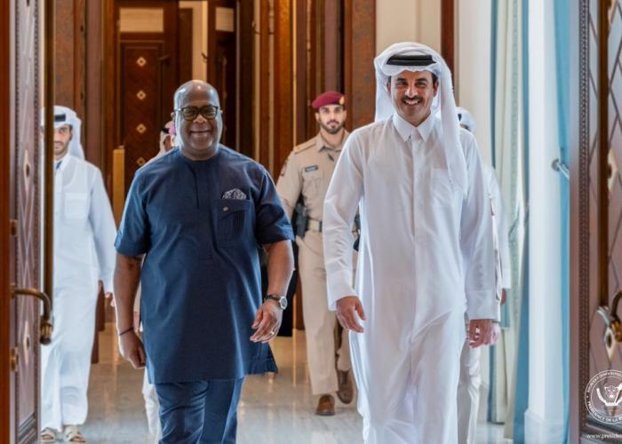 Doha : F. Tshisekedi et l'Emir de l'État Qatari discutent autour de l'agression Iranienne contre le Qatar et plusieurs États de la région